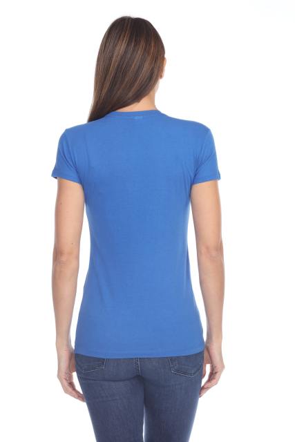 1000 Junior's Luxury Cap Sleeve Crew Neck Tee