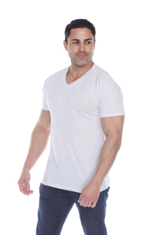 3751 Men's Tri Blend V-Neck Tee