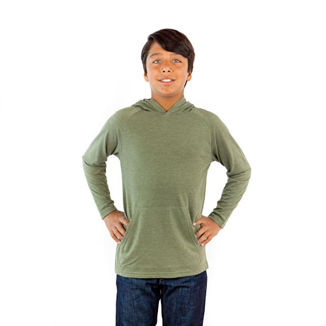 9606 Youth Tri Blend Pullover Hoodie