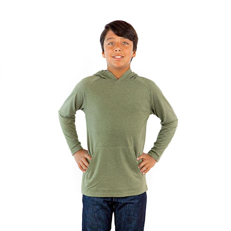 9606 Youth Tri Blend Pullover Hoodie