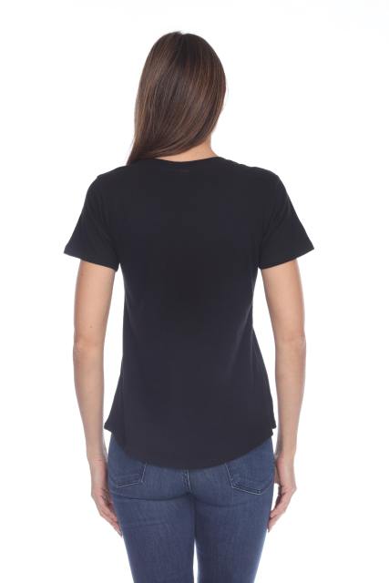 1001 Juniors Scoop Neck Tee