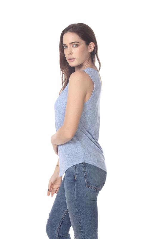 2009 Junior's Poly Linen Muscle Tank