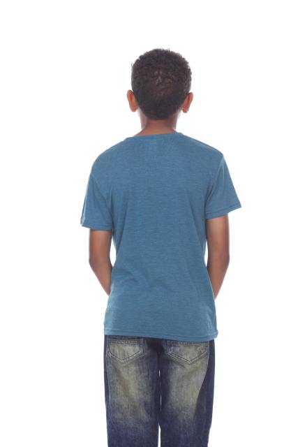 9003 Youth Short Sleeve Tri Blend Crewneck Tee