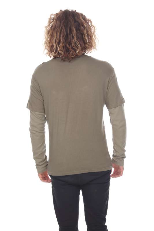 4760 Men's Thermal 2-fer Long Sleeve Jersey Tee