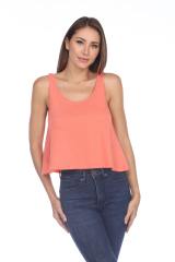 2006 Junior's Bamboo Blend Crop Tank