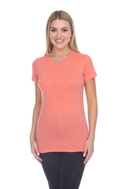 3900 Junior's Bamboo Blend Short Sleeve Crew Neck Tee