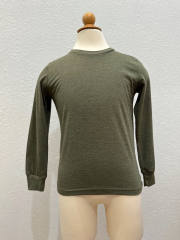 9103 Youth Long Sleeve Tri Blend Crewneck Tee