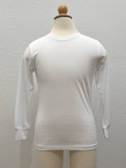 9103 Youth Long Sleeve Tri Blend Crewneck Tee