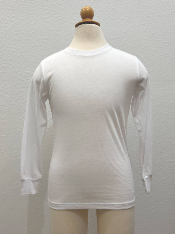 9103 Youth Long Sleeve Tri Blend Crewneck Tee