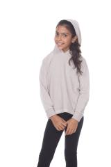 8906G Girls French Terry Pullover Hoodie