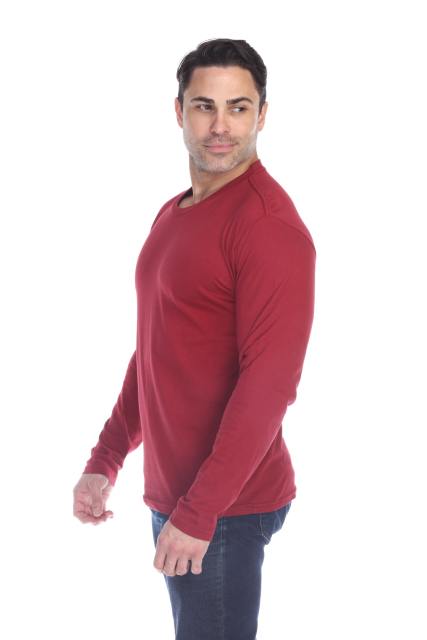4700 Men's Slim Fit Long Sleeve Crew Neck Tee