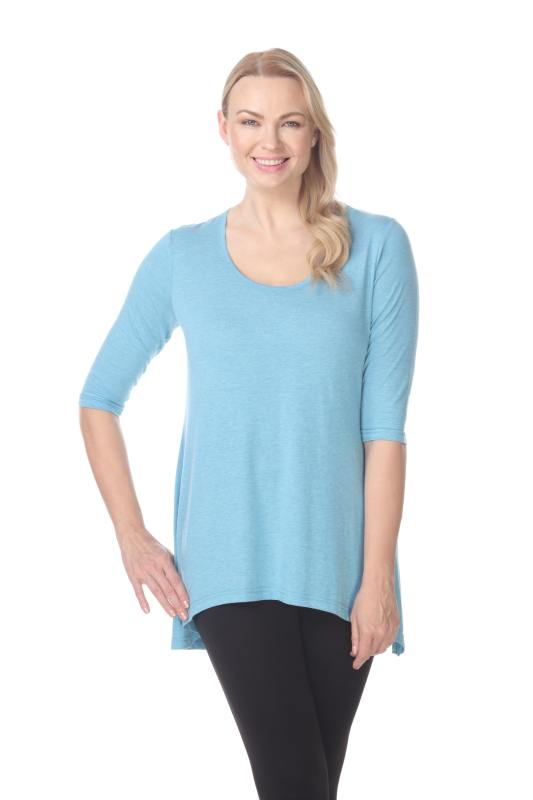 7308 Ladies Hi Lo Flowy Tunic