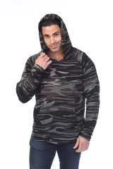 3606C Adult Unisex Camo Print Pullover Hoodie