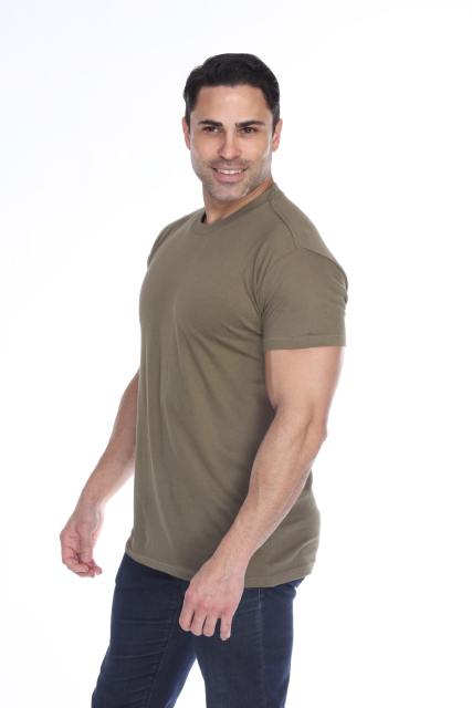 4600 Men's Slim Fit Short Sleeve Crew Neck Tee