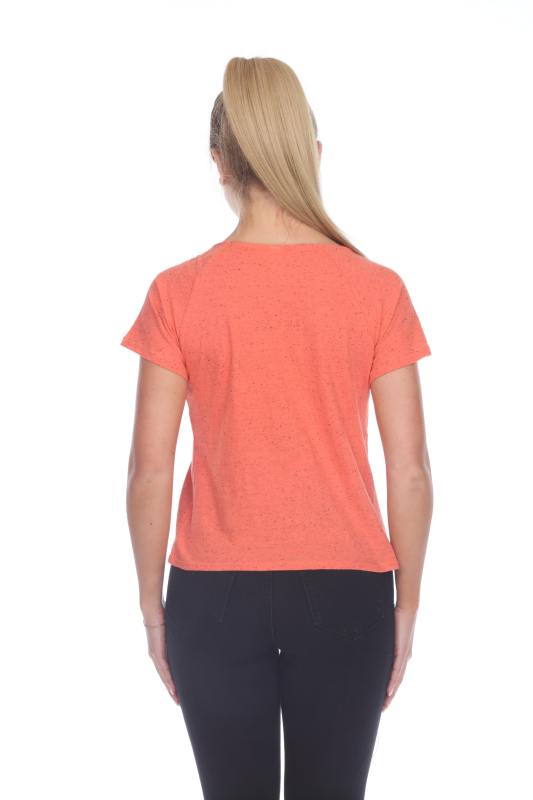 1202 Junior's Cotton Nub Short Sleeve Crop Box Tee
