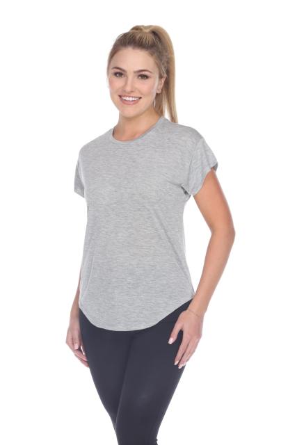 3307 Junior's Modern Cap Sleeve Tee