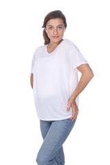 3306 Junior's Drop Shoulder Tee
