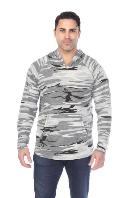 3606C Adult Unisex Camo Print Pullover Hoodie