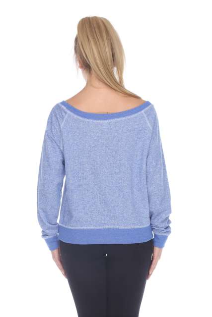 8904 Junior's French Terry Long Sleeve Pullover