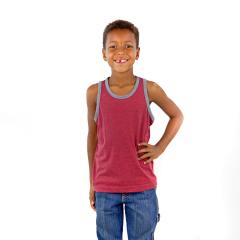 9601 Boy's Tri Blend Tank