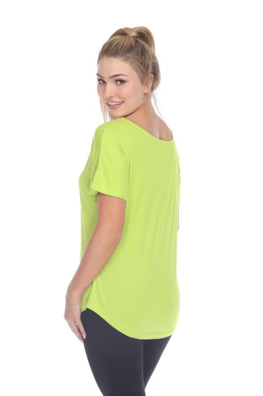 3905 Junior's Bamboo Blend Curve Hem Dolman