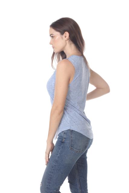 2009 Junior's Poly Linen Muscle Tank