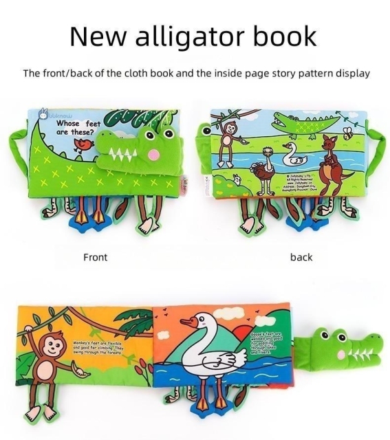crocodile “whose feet