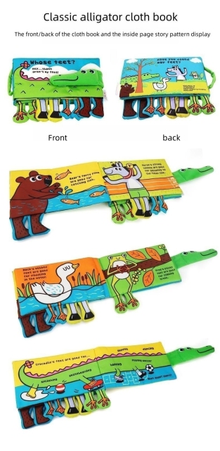 crocodile “whose feet