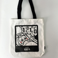 Canvas shopping bags