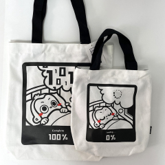 Canvas shopping bags