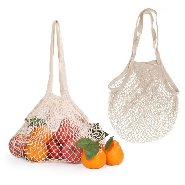 Grocery Mesh drawstring Bags