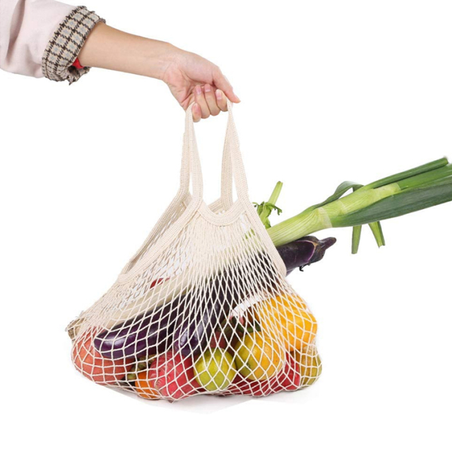 Grocery Mesh drawstring Bags