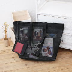Mesh tote Beach Bags