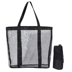 Mesh tote Beach Bags
