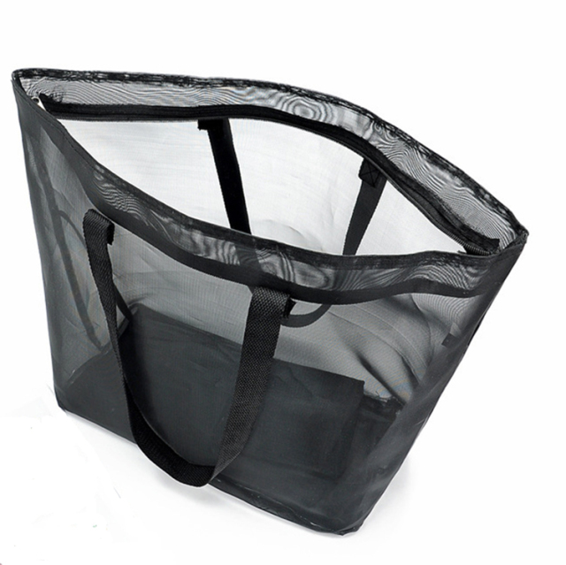 Mesh tote Beach Bags