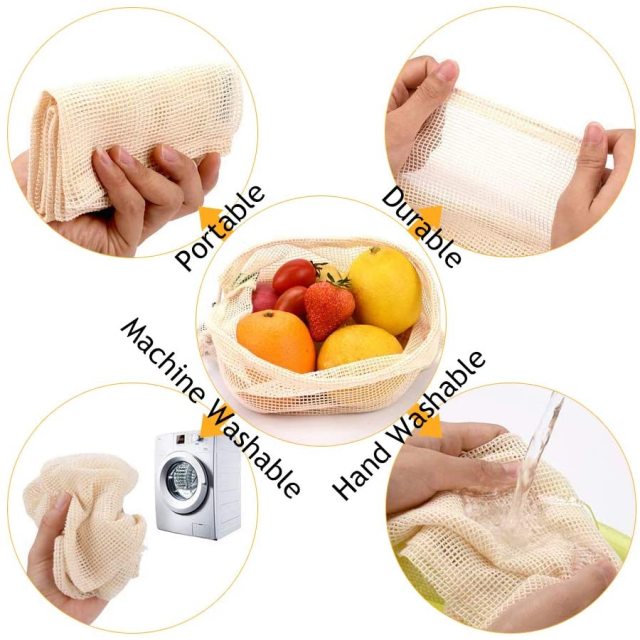 Fruit and vegetable storage bags