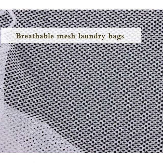 Portable Washing Foldable Mesh Laundry Bag