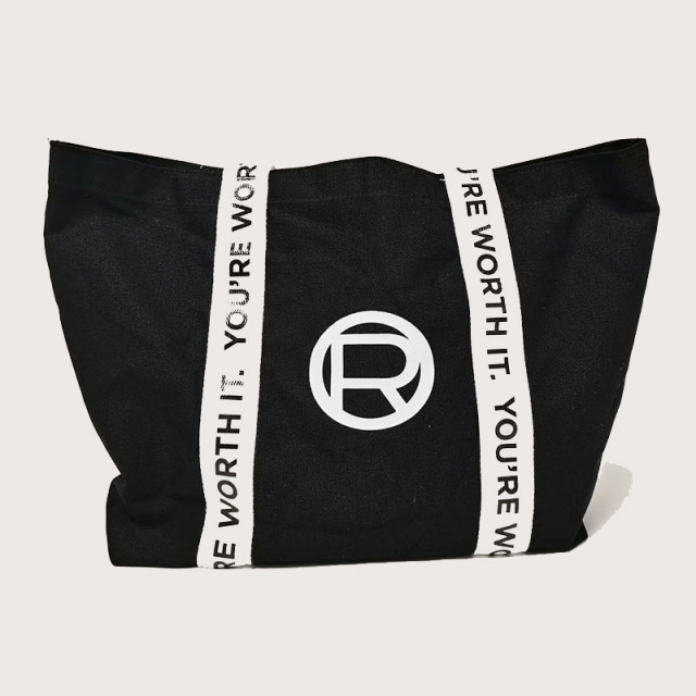 Customized canvas shopping bag