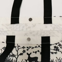 Canvas shopping bags