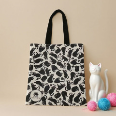 Canvas shopping bags