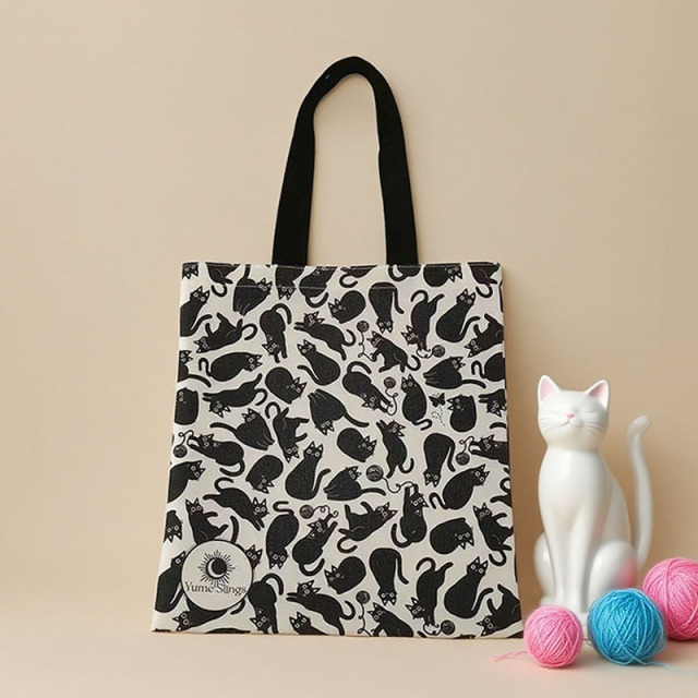 Canvas shopping bags