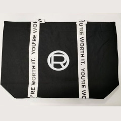 Customized canvas shopping bag