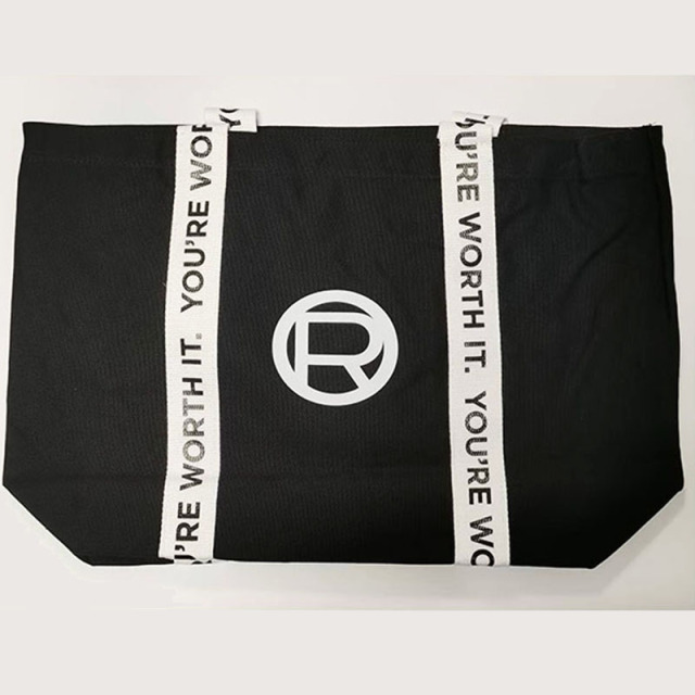 Customized canvas shopping bag