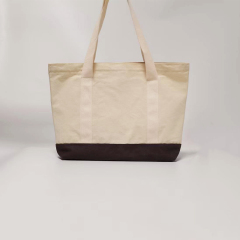 Cotton Canvas Tote Bags With LOGO Embroidered