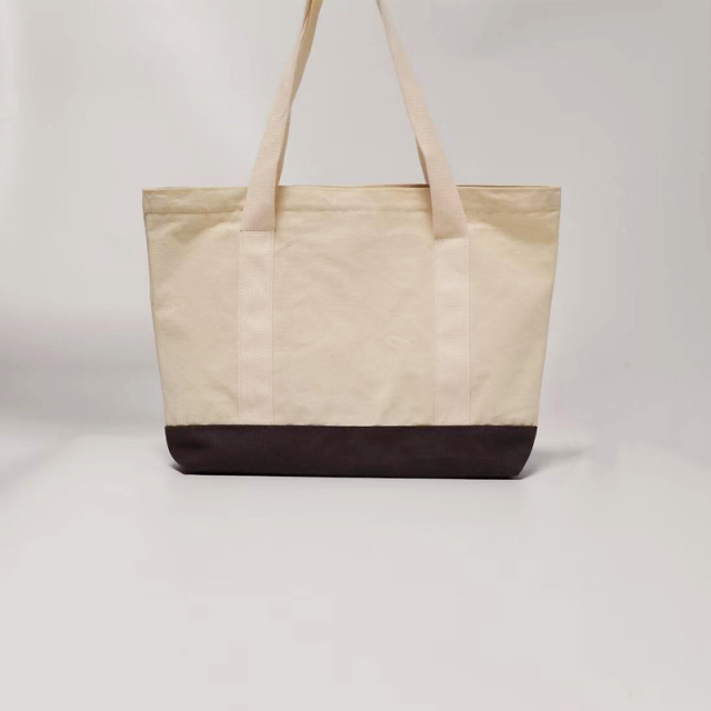 Cotton Canvas Tote Bags With LOGO Embroidered