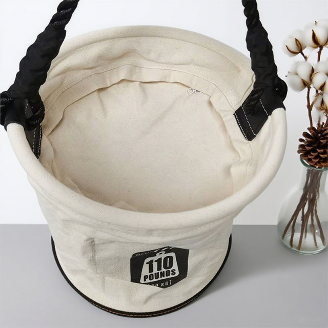 Canvas tool bucket bags