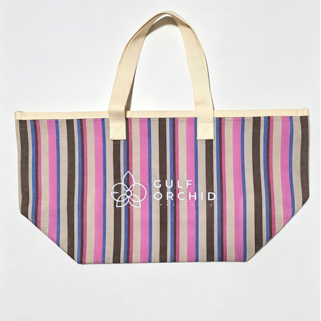 Fashionable Multicolor Shoulder Bag, Large Capacity Grass Woven Tote