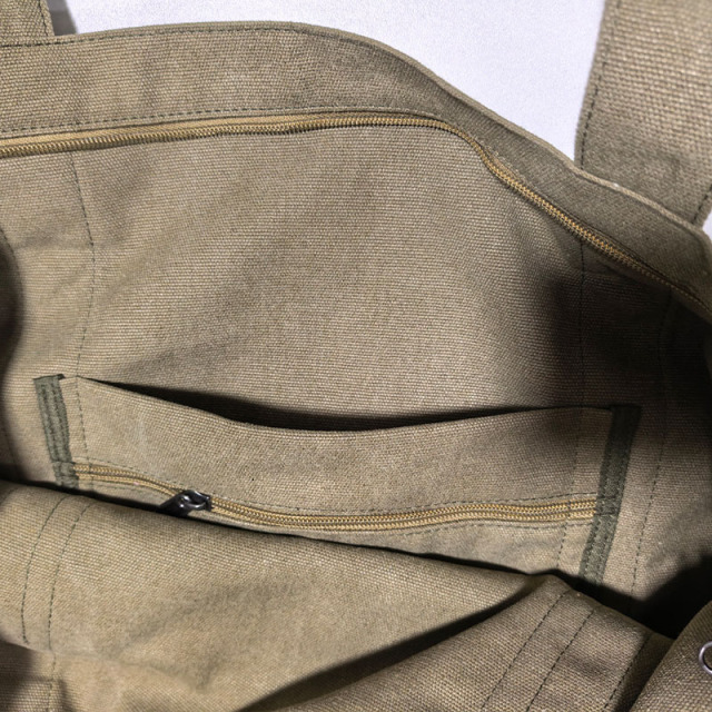 Thick canvas tote bag