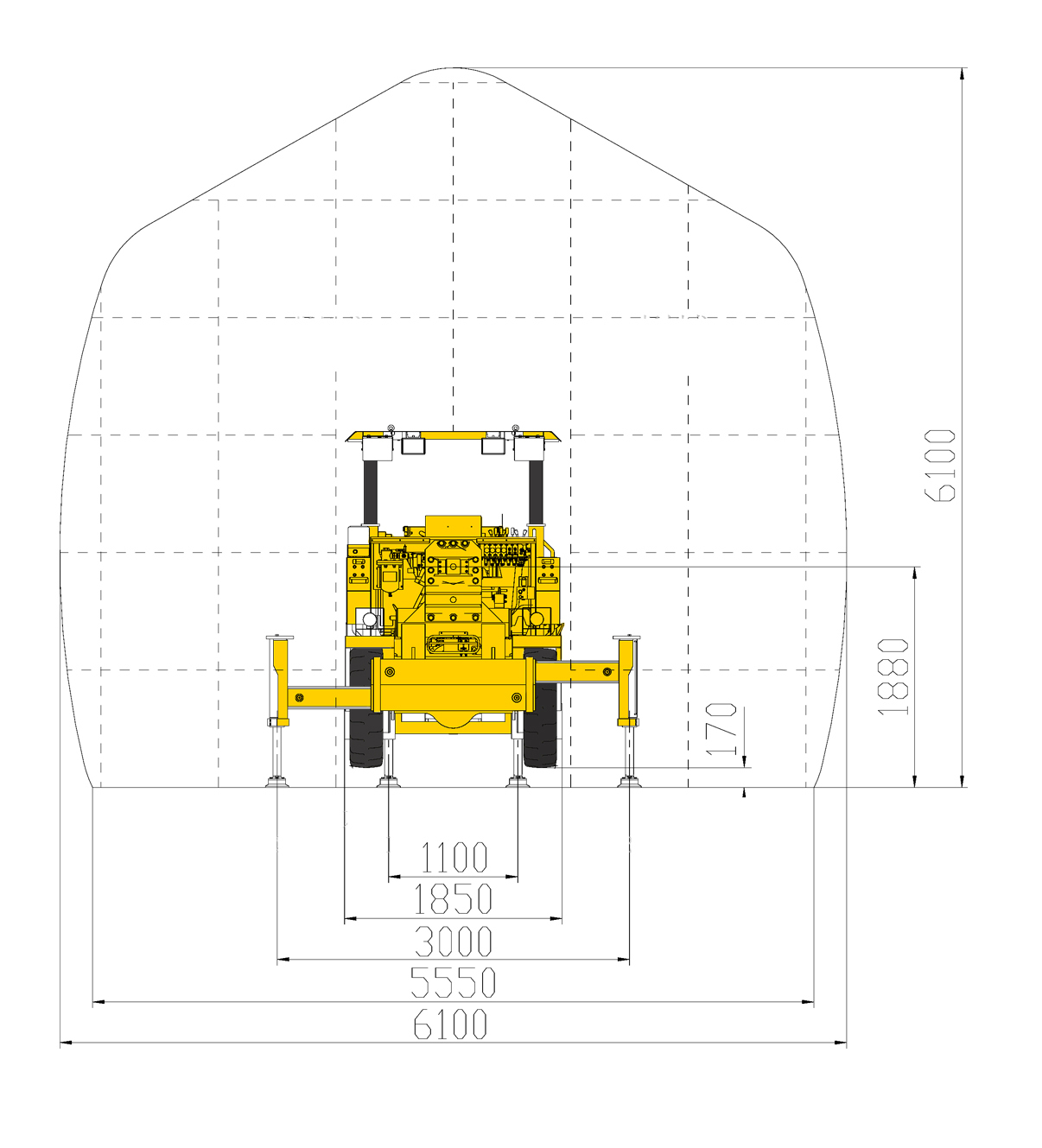 Hydraulic Drilling Jumbo