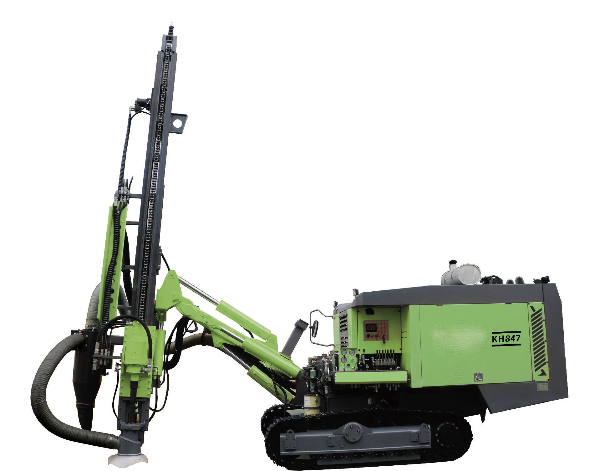 Integrated Open-pit Downhole Drill Rig